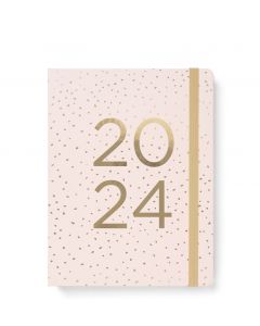 Filofax Planerare 2024 Confetti A5 Rose Quartz