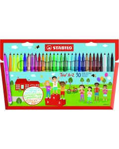 STABILO Trio A-Z, 30 Pack