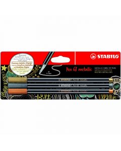 STABILO Pen 68 Metallic 3 Pack