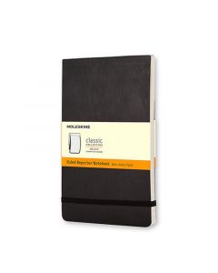 Moleskine Reporter Anteckningsbok Linjerad Soft Pocket Svart