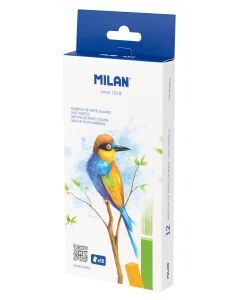 Milan Art 12 Pack Mjuka Pastellkritor