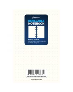 Filofax Anteckningsbok Refill Pocket Dotted