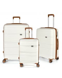 RW Travel Alfrida Collection 3-set Väskor Vit