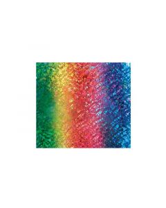 Folie 40 x 100 cm Självhäftande Holografisk Rainbow