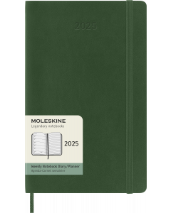 Classic Soft 12M Week Note Large Myrtle Green 2025